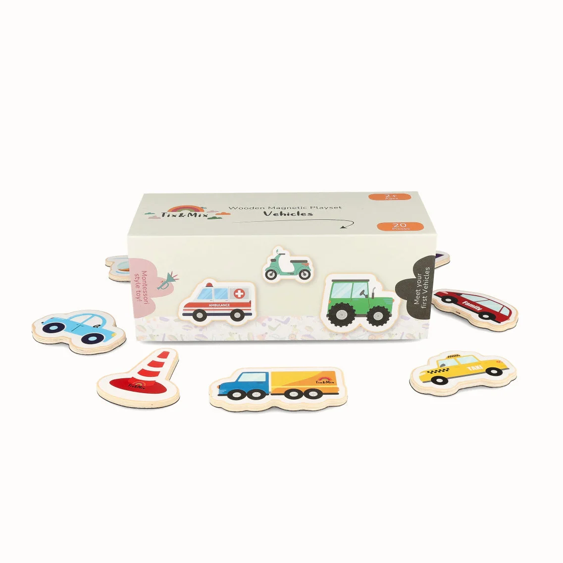 Wooden Magnetic Playset (BESTSELLER)